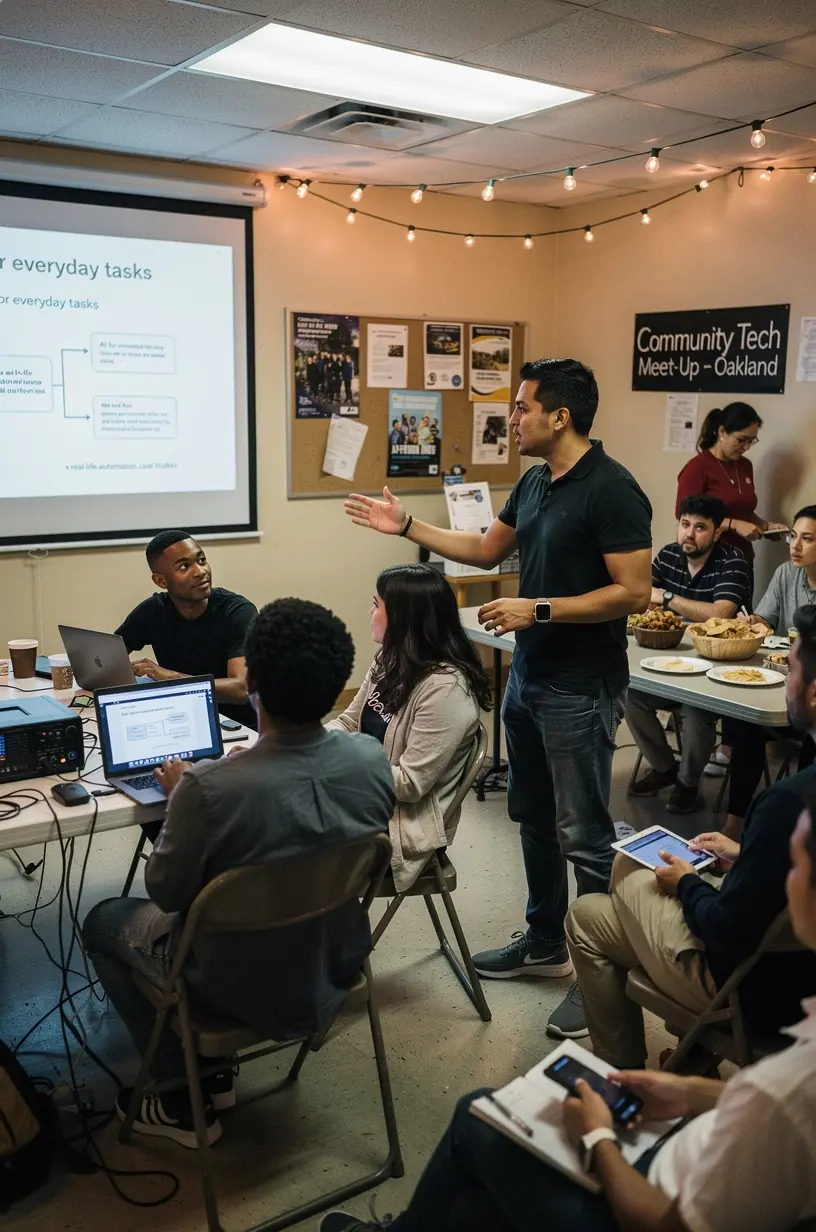 Screenshot of user-friendly automation software interface highlighting key features and actionable insights.
